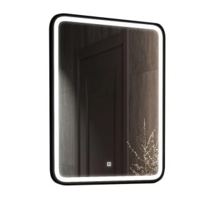 Зеркало Comforty Нобилис 60 LED подсветка, бесконтактный сенсор Черный матовый 00-00005256CF Зеркало Comforty Нобилис 60 LED подсветка, бесконтактный сенсор Черный матовый 00-00005256CF
