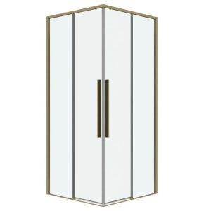 Душевой уголок Grossman Galaxy 120х70 Золото / Прозрачное 300.K33.01.1270.32.00
