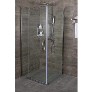 Душевой уголок Alex Baitler AB214 100х100 Хром / Прозрачное AB214-100