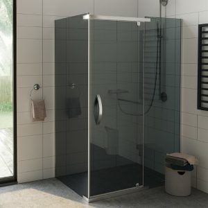 Душевой уголок Alex Baitler AB244 120х90 Хром / Тонированное AB244-120