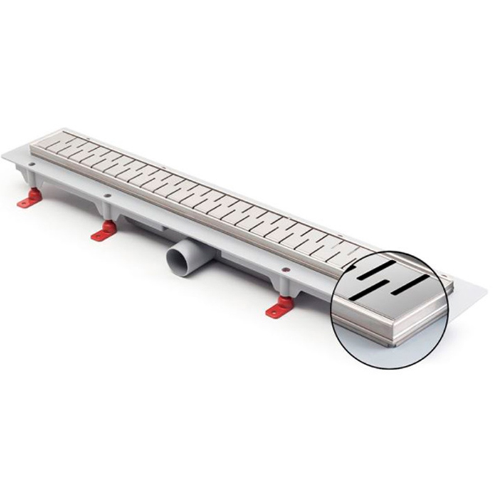 Душевой лоток Azario Medium 75 Хром AZ-CH 750 M Душевой лоток Azario Medium 75 Хром AZ-CH 750 M