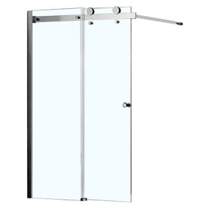 Шторка для ванны Azario Carleon 100 Хром / Прозрачное AZ-NKB6121 1000