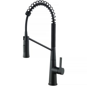 Смеситель для кухни Azario Spring Черный матовый AZ-VGT569183PA