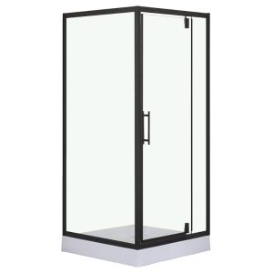 Душевой уголок Loranto Sunway 90х90 с поддоном Черный / Прозрачное CS-604A 90 Душевой уголок Loranto Sunway 90х90 с поддоном Черный / Прозрачное CS-604A 90