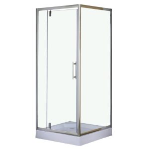 Душевой уголок Loranto Sunway 90х90 с поддоном Хром / Прозрачное CS-604C 90 Душевой уголок Loranto Sunway 90х90 с поддоном Хром / Прозрачное CS-604C 90
