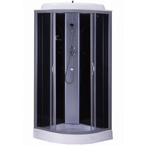 Душевая кабина Loranto Sunway 100х100 Хром / Прозрачное CS-6611 G, 100*100*215