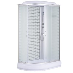 Душевая кабина Loranto Sunway 120х80 правая Хром / Матовое CS-66120-20R FW 120 Душевая кабина Loranto Sunway 120х80 правая Хром / Матовое CS-66120-20R FW 120