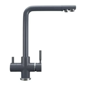 Смеситель для кухни Ulgran Classic U-016 с подключением к фильтру U-016-343 Антрацит