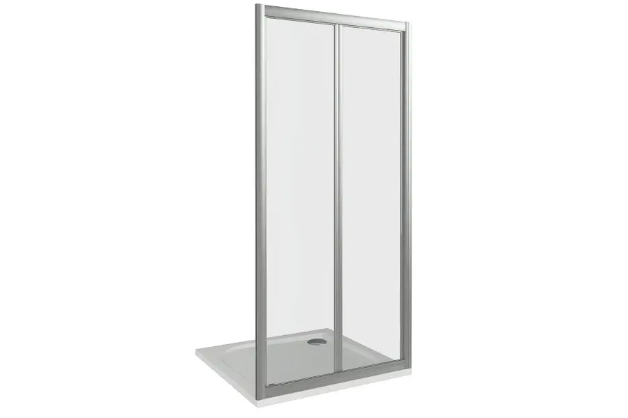 Душевая дверь Bas Infinity 80х185 Хром / Прозрачное Душевая дверь Bas Infinity 80х185 Хром / Прозрачное