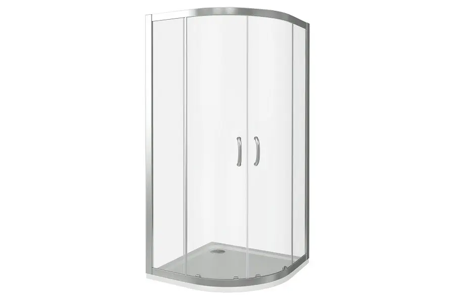 Душевой уголок Bas Infinity 120х185 Хром / Прозрачное Душевой уголок Bas Infinity 120х185 Хром / Прозрачное