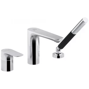 Смеситель на борт ванны Jacob Delafon Aleo на 3 отверстия E72292-CP