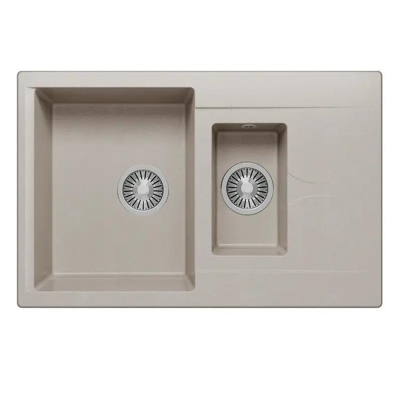 Мойка кухонная Polygran Brig 77 621398 Серый Мойка кухонная Polygran Brig 77 621398 Серый