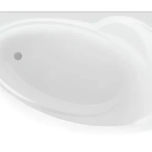 Ванна акриловая Aquatek Бетта 170х97 (каркас + слив-перелив + экран) правая Белый BET170-0000100