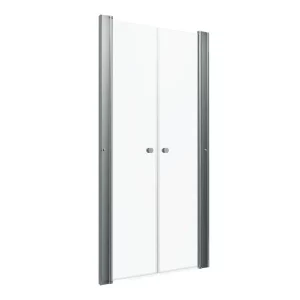 Душевая дверь Triton Дабл 90х185 Хром / Прозрачное