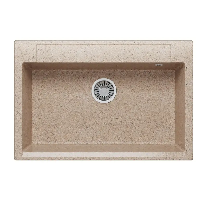 Мойка кухонная Polygran Argo 76 575912 Песочный Мойка кухонная Polygran Argo 76 575912 Песочный
