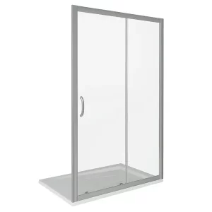 Душевая дверь Bas Infinity 110х185 Хром / Прозрачное