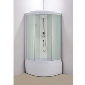 Душевая кабина Водный мир 90х90 ,Хром / Прозрачное, Высокий поддон