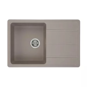 Мойка кухонная Aquaton Аманда Серый Шелк 1A712832AD250
