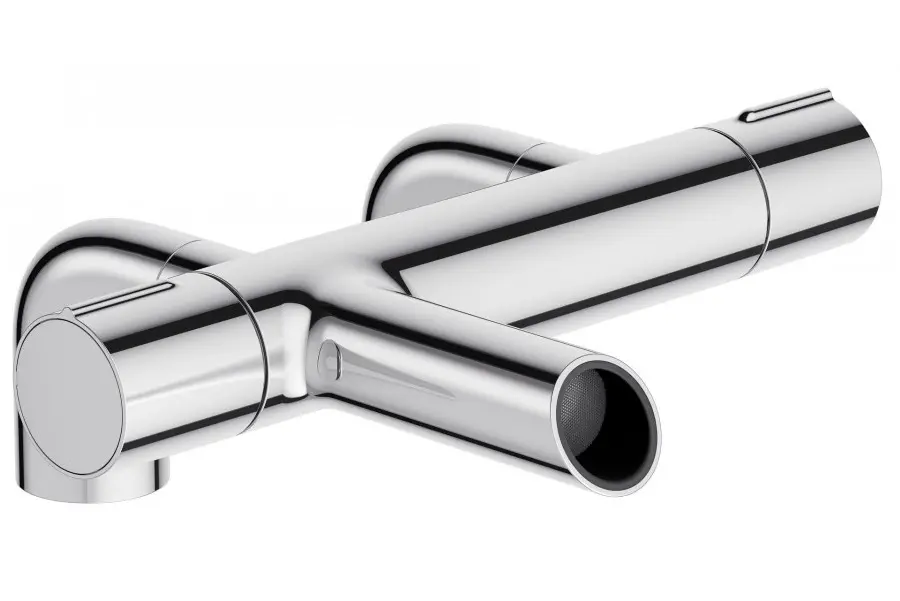 Смеситель на борт ванны Jacob Delafon Toobi с термостатом E9095-CP Смеситель на борт ванны Jacob Delafon Toobi с термостатом E9095-CP