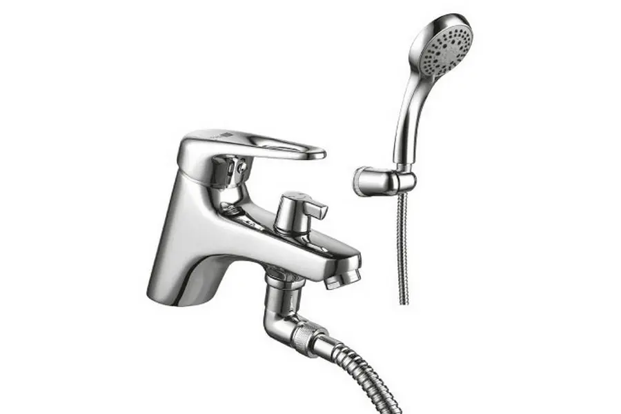 Смеситель на борт ванны Lemark Luna Хром LM4115C Смеситель на борт ванны Lemark Luna Хром LM4115C