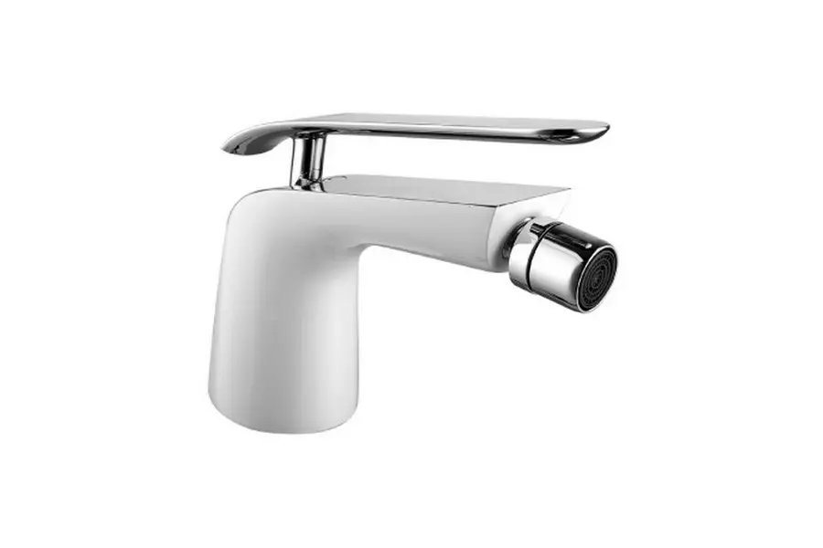 Смеситель для биде Lemark Melange белый LM4908CW Смеситель для биде Lemark Melange белый LM4908CW