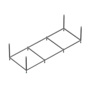 Монтажный набор Roca Line 150х70 (каркас, слив-перелив, креп. к стене, креп. к фрон.) Монтажный набор Roca Line 150х70 (каркас, слив-перелив, креп. к стене, креп. к фрон.)