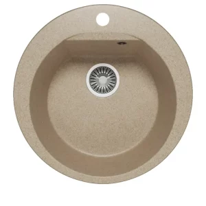 Мойка кухонная Polygran Atol 52 627475 Песочный