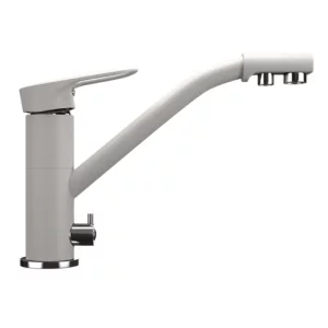 Смеситель для кухни Ulgran Classic U-010 с подключением к фильтру U-010-331 Белый