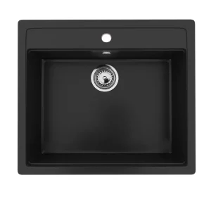 Мойка кухонная Ulgran Classic 56 U-104-344 Ультра-чёрный