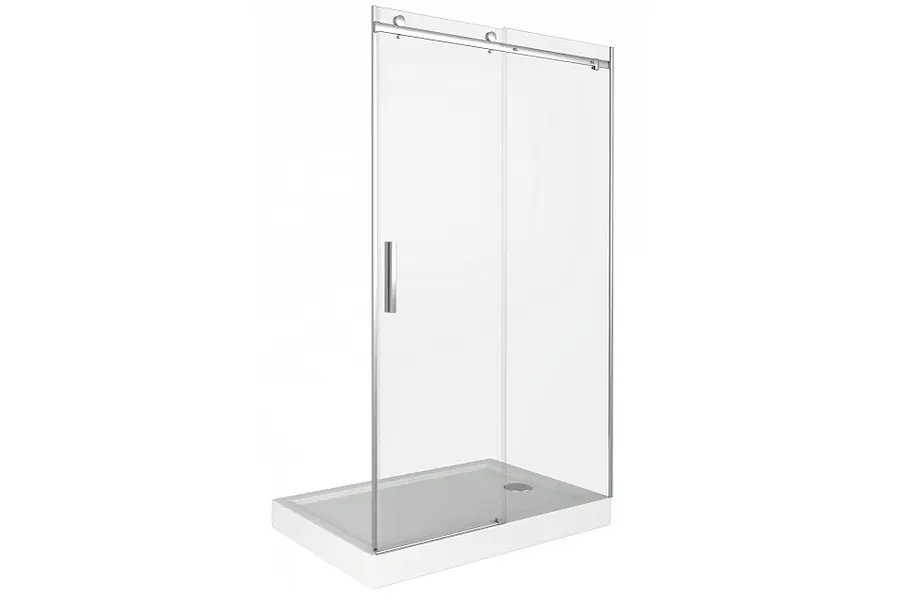 Душевая дверь Bas Altair 140х195 Хром / Прозрачное Душевая дверь Bas Altair 140х195 Хром / Прозрачное