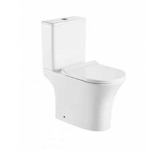 Унитаз-компакт Azario Fretta Round с сиденьем