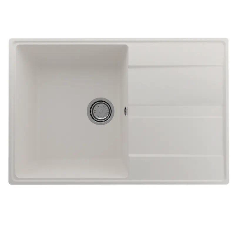 Мойка кухонная Ulgran Quartz Prima 750-01 Жасмин Мойка кухонная Ulgran Quartz Prima 750-01 Жасмин