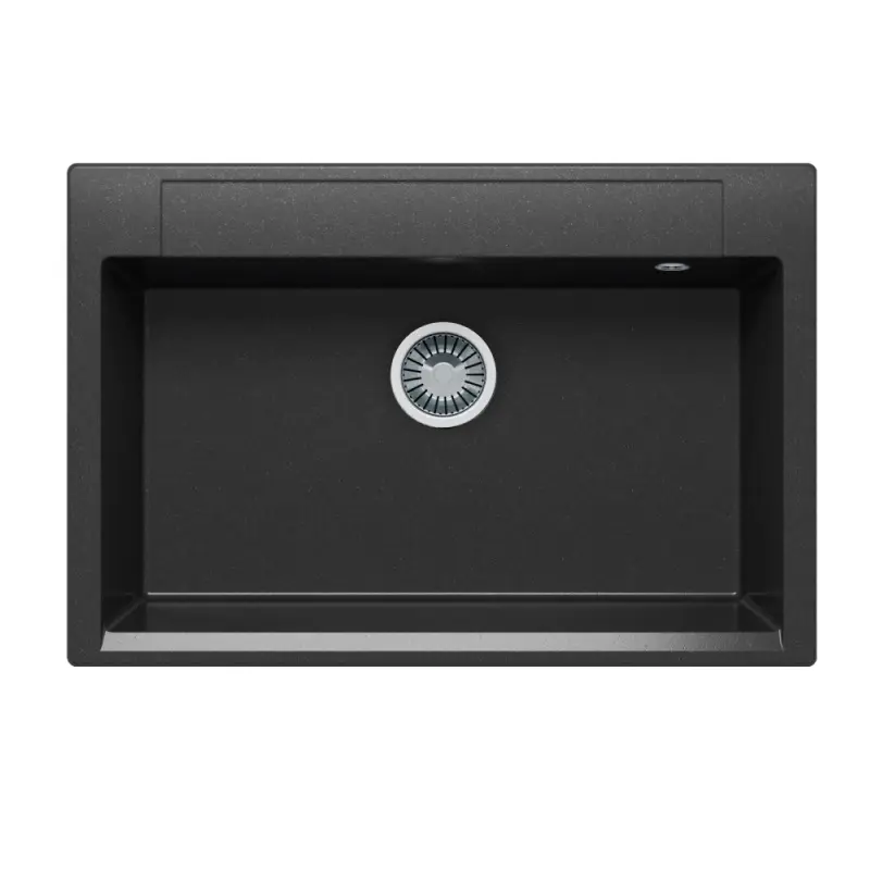 Мойка кухонная Polygran Argo 76 575882 Черный матовый Мойка кухонная Polygran Argo 76 575882 Черный матовый