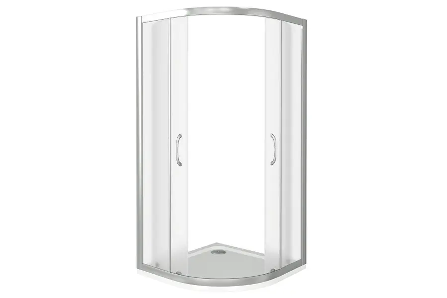 Душевой уголок Bas Latte 90х185 Хром / Грейп Душевой уголок Bas Latte 90х185 Хром / Грейп