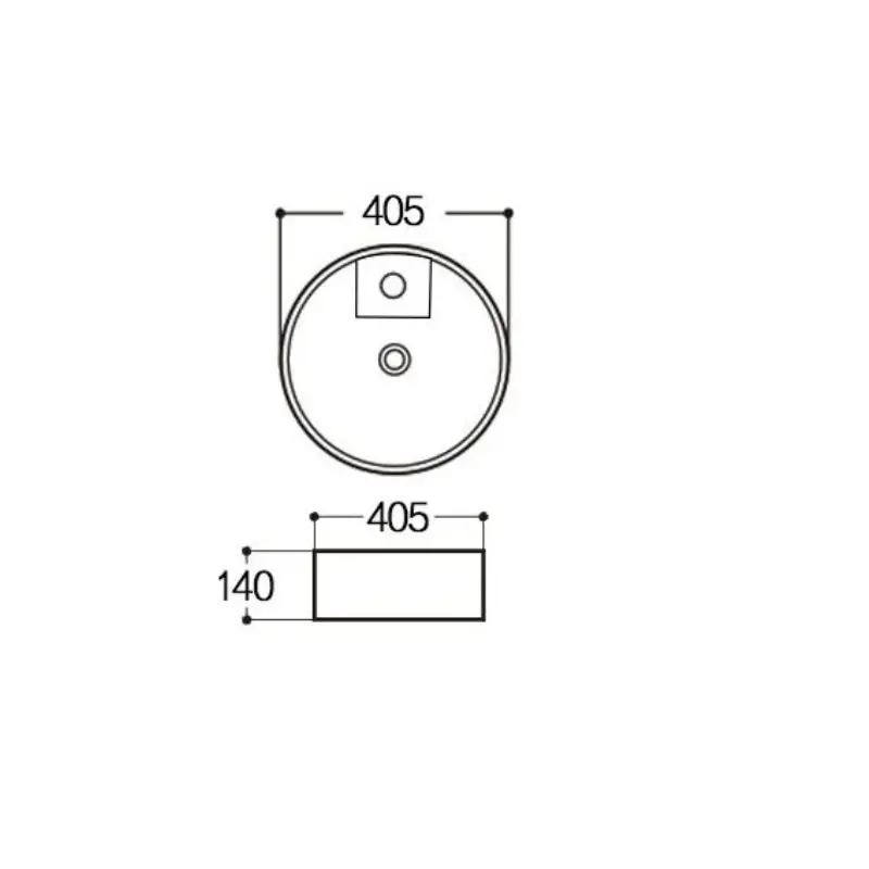 Раковина накладная Aquatek Европа 40,5х40,5 Белый AQ5212-00 Раковина накладная Aquatek Европа 40,5х40,5 Белый AQ5212-00 — изображение 2