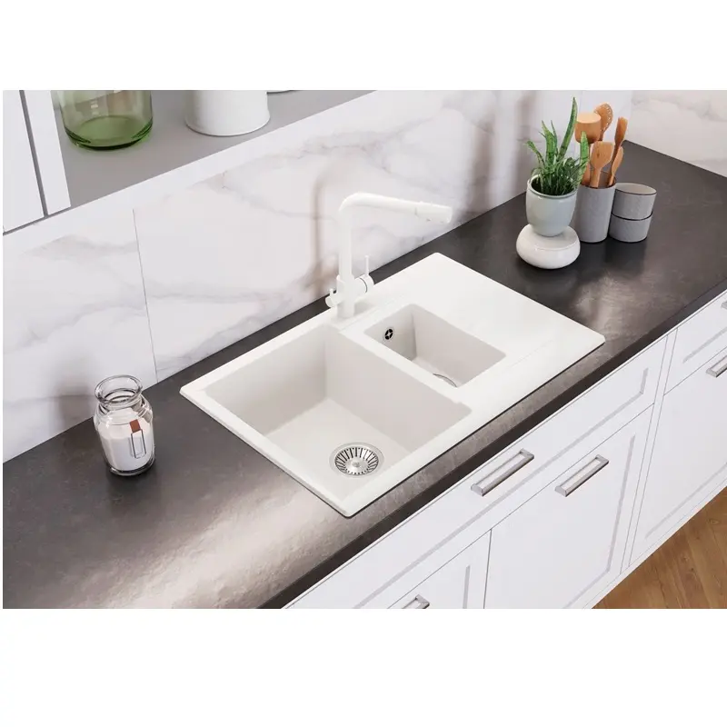 Мойка кухонная Polygran Brig 77 621398 Серый Мойка кухонная Polygran Brig 77 621398 Серый — изображение 2