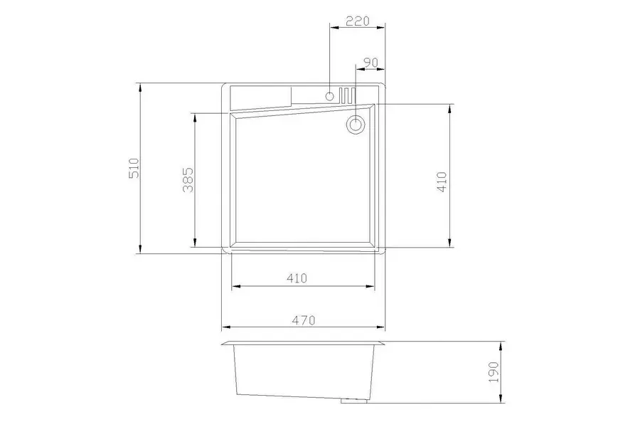 Мойка кухонная Aquaton Парма 1A713032PM240 Мойка кухонная Aquaton Парма 1A713032PM240 — изображение 2