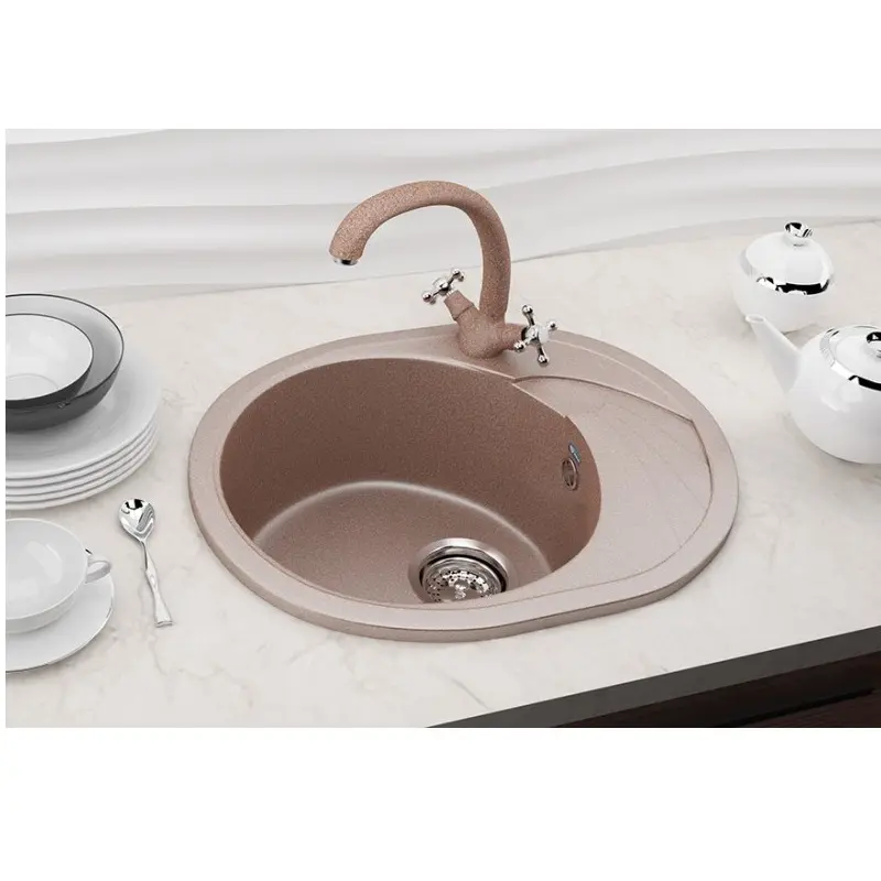 Мойка кухонная Ulgran Classic 57 U-403-307 Терракот Мойка кухонная Ulgran Classic 57 U-403-307 Терракот — изображение 2