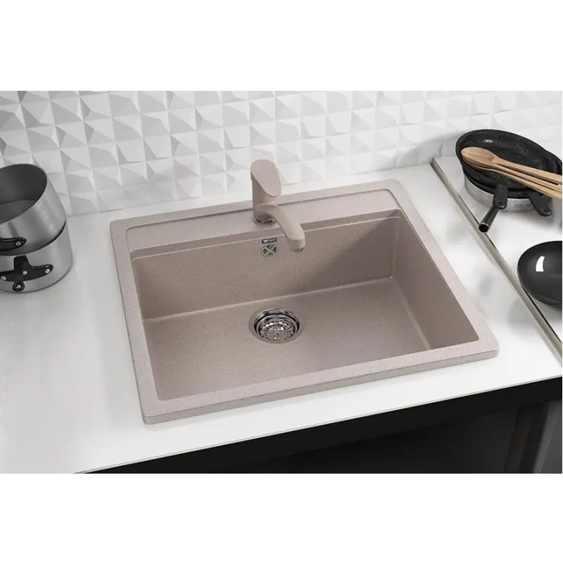 Мойка кухонная Ulgran Classic 56 U-104-342 Графитовый Мойка кухонная Ulgran Classic 56 U-104-342 Графитовый — изображение 2