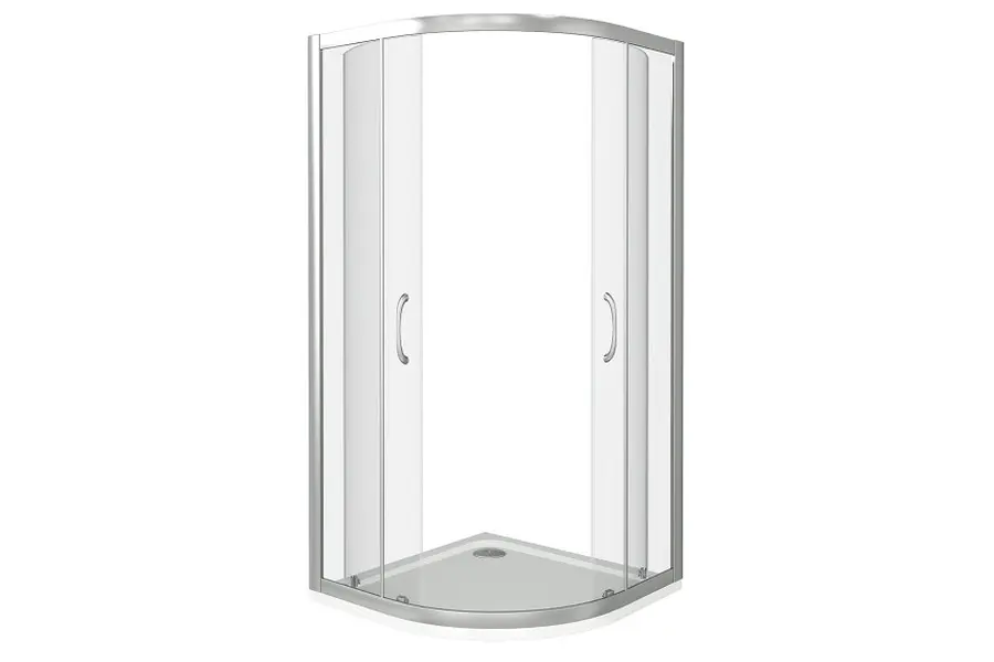 Душевой уголок Bas Latte 80х185 Хром / Грейп Душевой уголок Bas Latte 80х185 Хром / Грейп — изображение 2