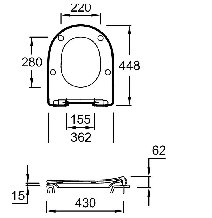 Крышка-сиденье Jacob Delafon Odeon Rive Gauche E24889-00 Белый Крышка-сиденье Jacob Delafon Odeon Rive Gauche E24889-00 Белый — изображение 2