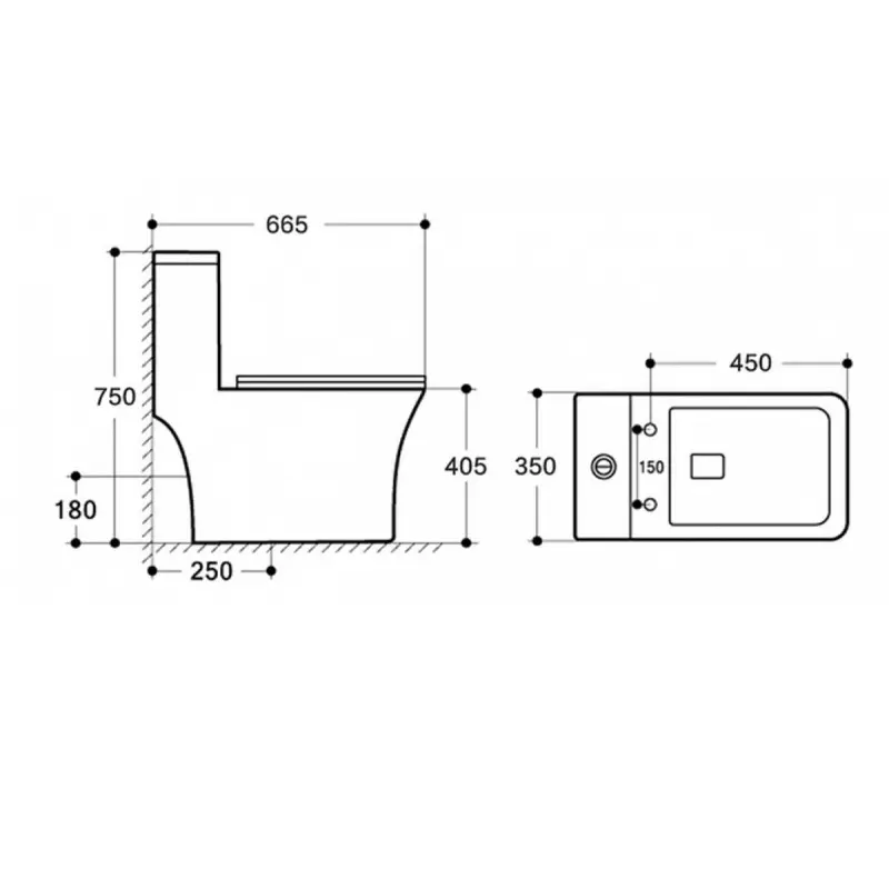Унитаз-компакт Azario Lodi Белый AZ-8617 Унитаз-компакт Azario Lodi Белый AZ-8617 — изображение 3