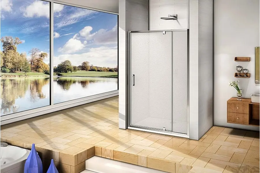 Душевая дверь Bas Orion 100х185 Хром / Прозрачное Душевая дверь Bas Orion 100х185 Хром / Прозрачное — изображение 3