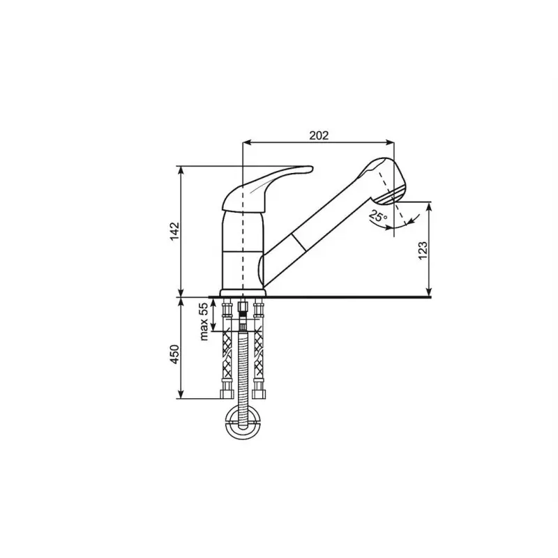 Смеситель для кухни Ulgran Classic U-002 U-002-307 Терракот Смеситель для кухни Ulgran Classic U-002 U-002-307 Терракот — изображение 3