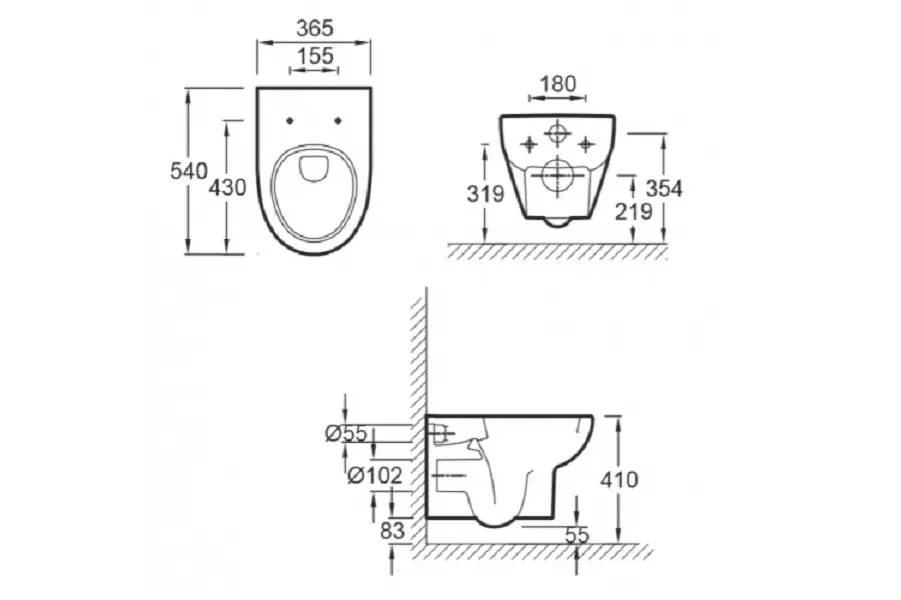 Унитаз подвесной Jacob Delafon Odeon Up с сиденьем микролифт Унитаз подвесной Jacob Delafon Odeon Up с сиденьем микролифт — изображение 3