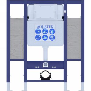 Инсталляция Aquatek INS для скрытого монтажа унитаза для установки поручней и опор INS-0000015
