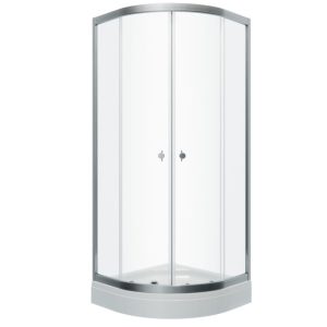 Душевой уголок Triton Альфа 100х100 Хром / Прозрачное Щ0000049615 Душевой уголок Triton Альфа 100х100 Хром / Прозрачное Щ0000049615