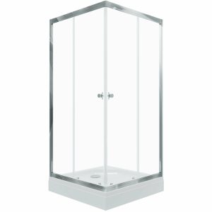 Душевой уголок Triton Вента 80х80 Хром / Прозрачное Щ0000049620