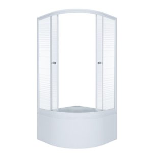 Душевой уголок Triton Полосы 90х90 Белый / С узором Щ0000061799