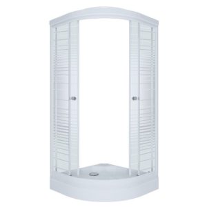 Душевой уголок Triton Полосы 90х90 Белый / С узором Щ0000061805